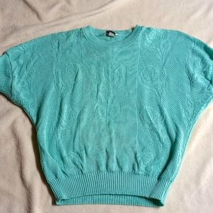 Short sleeve knit sweater #003